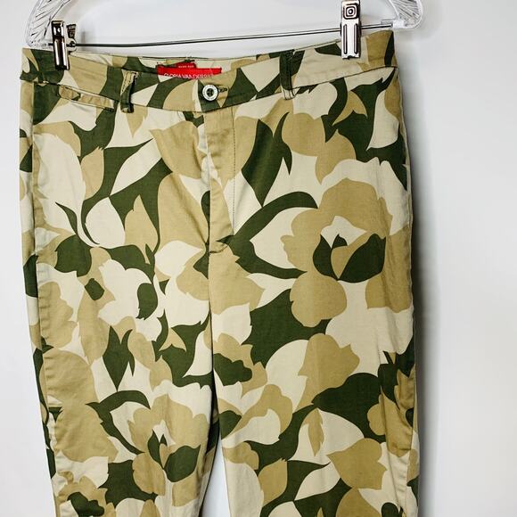 Gloria Vanderbilt Floral Camo Pants Sz 10 - Picture 3 of 5